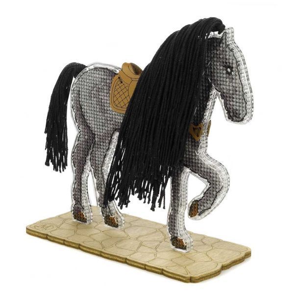 Plastic Cross-Stitch Kit &ndash; &ldquo;Wild Legend&rdquo; (Double-Sided) FLX-133