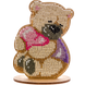 Wooden Bead Embroidery Kit &ndash; &ldquo;Teddy Bear&rdquo; FLK-114 FLK-114 photo 1