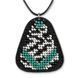 Faux Leather Bead Embroidery Kit &ndash; &ldquo;Pendant&rdquo; FLBB-082 Black FLBB-082 photo 3