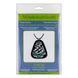 Faux Leather Bead Embroidery Kit &ndash; &ldquo;Pendant&rdquo; FLBB-082 Black FLBB-082 photo 4