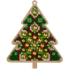 Wooden Bead Embroidery Kit &ndash; &ldquo;Christmas Ornament &ndash; Emerald Tale &ndash; Tree&rdquo; FLK-396 FLK-396 photo 2