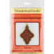 Wooden Bead Embroidery Kit &ndash; &ldquo;Christmas Ornament &ndash; Golden Motifs &ndash; Icicle&rdquo; FLK-446 FLK-446 photo 4