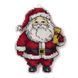 Plastic Cross-Stitch Kit &ndash; "Christmas Ornament &ndash; Santa Claus" FLX-024 FLX-024 photo 3