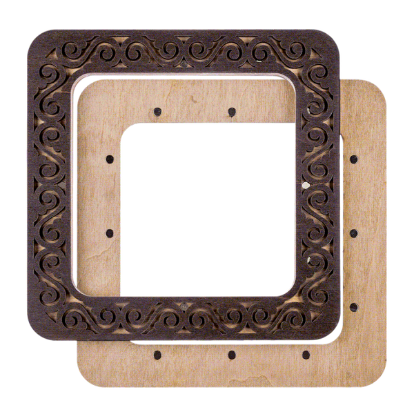 Magnetic Embroidery Frame (10 &times; 10 cm inner size) FLMP-006