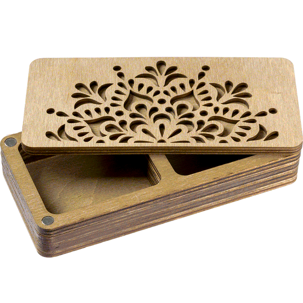 Magnetic Needle Case Large &ndash; &ldquo;Lace&rdquo; FLZB(N)-003