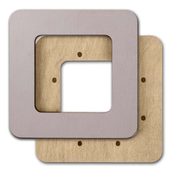 Magnetic Embroidery Frame (6 &times; 6 cm inner size) FLMP-044