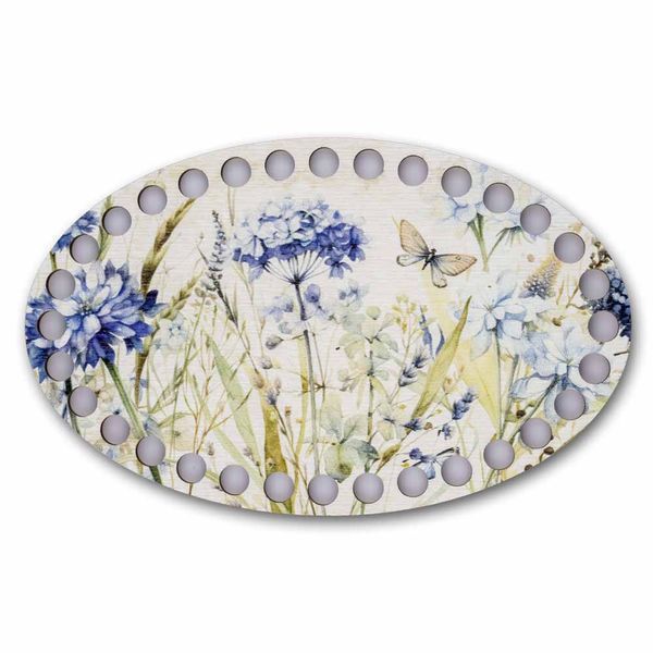 Floss Organizer &ndash; &ldquo;Butterfly Garden, Oval&rdquo; FLZ(P)-083