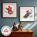 Cross-Stitch Pattern &ndash; "Winter Joys / Into the Wind" A set of two Cross-Stitch Patterns WLP-075 WLP-075 photo 1