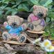 Wooden Bead Embroidery Kit &ndash; &ldquo;Teddy Bear&rdquo; FLK-115 FLK-115 photo 3