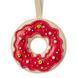 Faux Leather Bead Embroidery Kit &ndash; &ldquo;Bag Charm Donut with Glaze&rdquo; FLBB-173 FLBB-173 photo 2