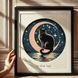Cross-Stitch Pattern &ndash; "Le Chat Noir" WLP-007 WLP-007 photo 6