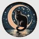 Cross-Stitch Pattern &ndash; "Le Chat Noir" WLP-007 WLP-007 photo 2