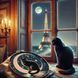 Cross-Stitch Pattern &ndash; "Le Chat Noir" WLP-007 WLP-007 photo 7