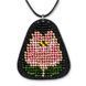 Faux Leather Bead Embroidery Kit &ndash; &ldquo;Pendant&rdquo; FLBB-083 Black FLBB-083 photo 3