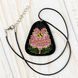 Faux Leather Bead Embroidery Kit &ndash; &ldquo;Pendant&rdquo; FLBB-083 Black FLBB-083 photo 1