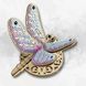 Wooden Bead Embroidery Kit &ndash; &ldquo;Dragonfly&rdquo; FLK-584 FLK-584 photo 1