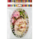 Floss Organizer &ndash; &ldquo;Peonies, Oval&rdquo; FLZ(P)-049 FLZ(P)-049 photo 5
