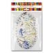Floss Organizer &ndash; &ldquo;Butterfly Garden, Oval&rdquo; FLZ(P)-083 FLZ(P)-083 photo 5