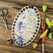Floss Organizer &ndash; &ldquo;Butterfly Garden, Oval&rdquo; FLZ(P)-083 FLZ(P)-083 photo 1