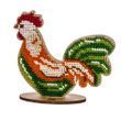 Wooden Bead Embroidery Kit &ndash; &ldquo;Rooster&rdquo; FLK-116 FLK-116 photo 5