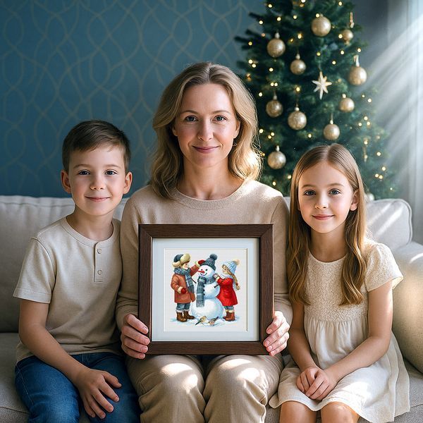 Cross-Stitch Pattern &ndash; "New Friend" WLP-076