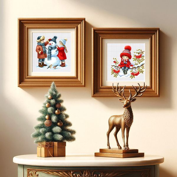Cross-Stitch Pattern &ndash; "New Friend" WLP-076