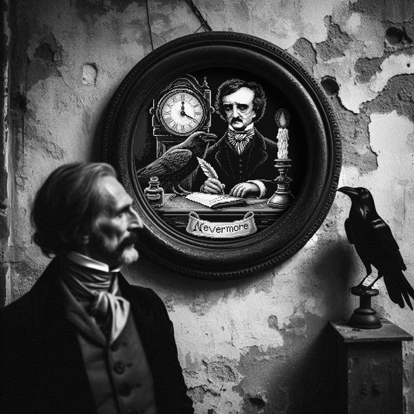 Cross-Stitch Pattern &ndash; "Nevermore" WLP-029
