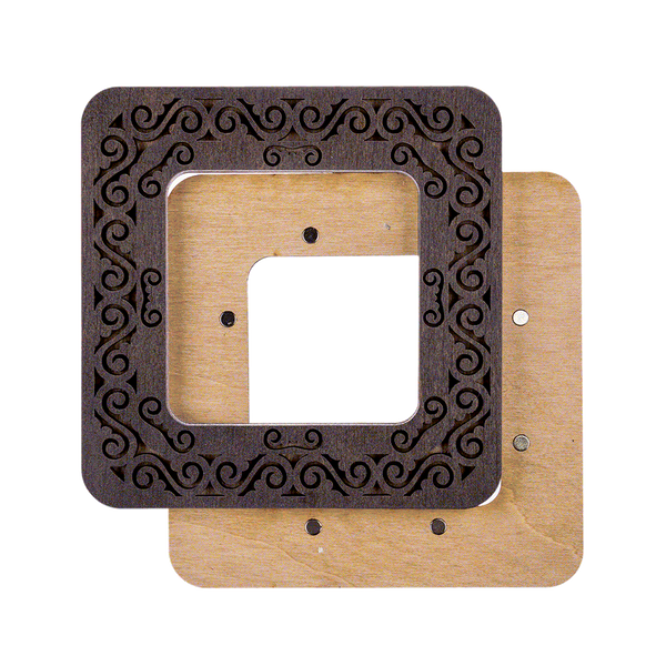 Magnetic Embroidery Frame (6 &times; 6 cm inner size) FLMP-007