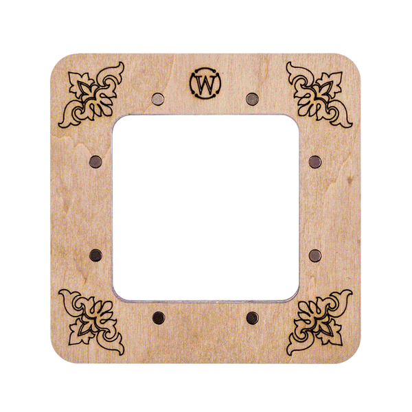 Magnetic Embroidery Frame (6 &times; 6 cm inner size) FLMP-007