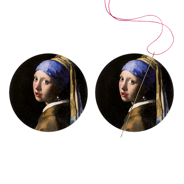 Needle Minder &ndash; &ldquo;Wooden, Double-Sided&rdquo; FLMH-066(W)