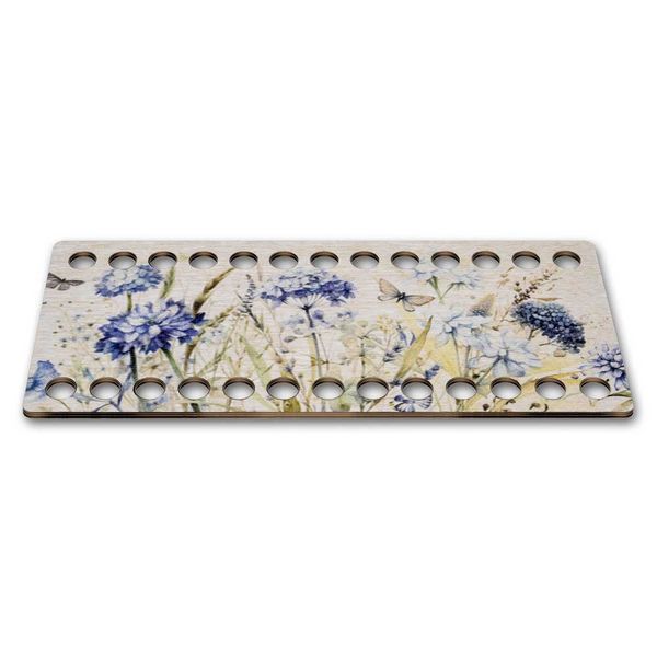 Floss Organizer &ndash; &ldquo;Butterfly Garden, Narrow Rectangular&rdquo; FLZ(P)-084