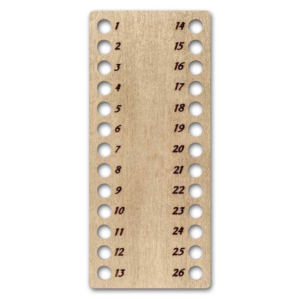 Floss Organizer &ndash; &ldquo;Butterfly Garden, Narrow Rectangular&rdquo; FLZ(P)-084