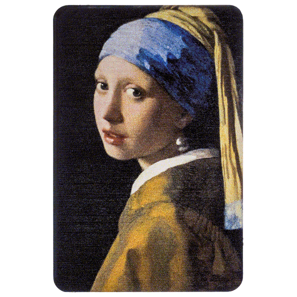 Magnetic Needle Case Rectangular &ndash; &ldquo;Girl with a Pearl Earring&rdquo; FLZB(N)-077