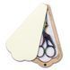 Scissors Case (inside size 6.5 &times; 12 cm, &ldquo;Beige&rdquo;) FLZB(N)-213 FLZB(N)-213 photo 2