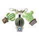 Faux Leather Bead Embroidery Kit &ndash; &ldquo;Bag Charm Cacti in Pots&rdquo; FLBB-174 FLBB-174 photo 4