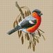 Cross-Stitch Pattern &ndash; "Bullfinch on a Branch" WLP-043 WLP-043 photo 2