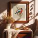 Cross-Stitch Pattern &ndash; "Bullfinch on a Branch" WLP-043 WLP-043 photo 6
