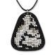 Faux Leather Bead Embroidery Kit &ndash; &ldquo;Pendant&rdquo; FLBB-084 Black FLBB-084 photo 3