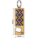 Wooden Bead Embroidery Kit &ndash; &ldquo;Phone Stand &ndash; Yellow and Blue Ornament&rdquo; FLK-482 FLK-482 photo 6