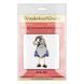 Wooden Bead Embroidery Kit &ndash; &ldquo;Blue Gnome&rdquo; FLK-493 FLK-493 photo 5