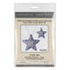 Faux Leather Cross-Stitch Kit &ndash; &ldquo;Star Christmas Ornament&rdquo; FLHL-069 (Double-Sided) Light Blue FLHL-069 photo 6