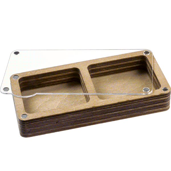 Magnetic Needle Case Large &ndash; &ldquo;Clear Lid&rdquo; FLZB(N)-005