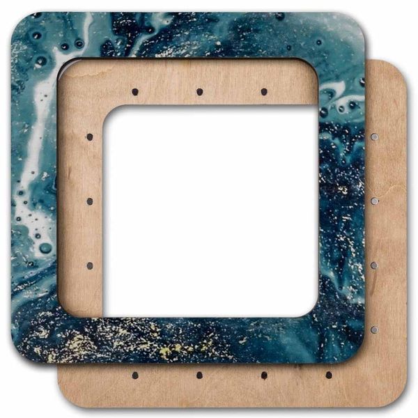 Magnetic Embroidery Frame (14 &times; 14 cm inner size) FLMP-010