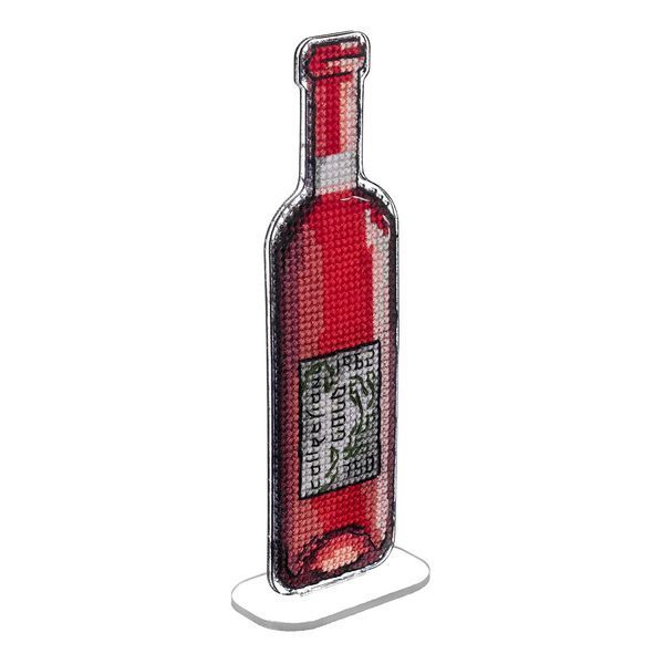 Plastic Cross-Stitch Kit &ndash; "Wine" (Double-Sided) FLX-041