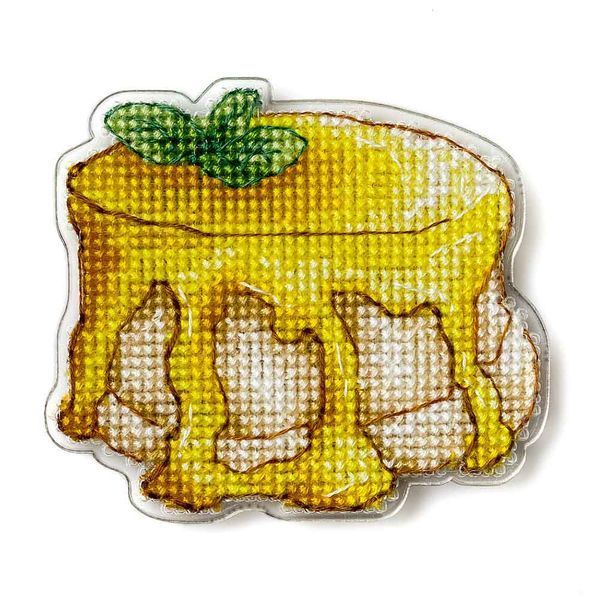 Plastic Cross-Stitch Kit &ndash; "Panna Cotta" (Double-Sided) FLX-106