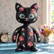 Faux Leather Cross-Stitch Kit &ndash; &ldquo;Kitty &ndash; Poppy Charm&rdquo; FLHL-206 FLHL-206 photo 1