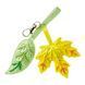 Faux Leather Bead Embroidery Kit &ndash; &ldquo;Bag Charm Autumn Leaves&rdquo; FLBB-175 FLBB-175 photo 2
