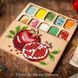 DIY Bead Embroidery Organizer Kit &ndash; &ldquo;Pomegranates&rdquo; FLZB-068 FLZB-068 photo 6