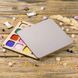 Bead Organizer With Wooden Lid &ndash; &ldquo;Ash Gray, Square&rdquo; FLZB-256 FLZB-256 photo 1