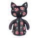 Faux Leather Cross-Stitch Kit &ndash; &ldquo;Kitty &ndash; Poppy Charm&rdquo; FLHL-206 FLHL-206 photo 4